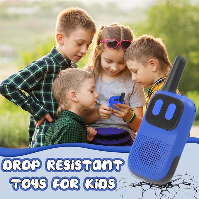 Toys for Ages 5-7 Boys Girls, Walkie Talkies for Kids 1000FT Range 2 Channels 2 Way Radio Toy Christmas Birthday Gifts for Girls Boys Ages 3 4 5 6 7 8 9 Camping Hiking Outdoor Games
