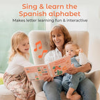Cali's Books Spanish Nursery Rhymes Sound Book for Babies and Toddlers 1-3 | Baby Books with Spanish Songs for Kids | Libros en Español par Bebes (Spanish ABC)