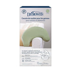Dr. Brown's Feeding and Nursing Lap Support Pillow with Cover, Premium Memory Foam, Responsive Firm Support, Storm Green