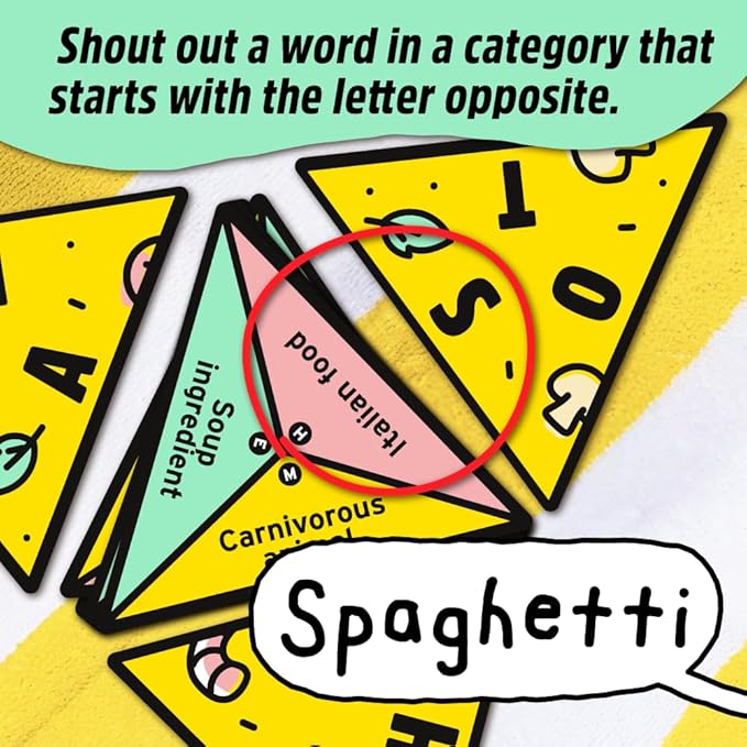 Big Potato P for Pizza: Family Card Game | Great for Adults and Kids | Perfect for The Holidays and Family Game Night | Compact Card Game