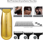 Red by Kiss Hair Clipper, Mini Cordless Hair Trimmer, Long Lasting Hair Cutting Kit, USB-C Rechargeable Haircut Beard Trimming Clippers for Men Women Kids, Portable Grooming Kit