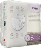 Bambo Nature Hypoallergenic Dream Baby Diapers, Premium Eco-Labeled Sustainable Diapers, Enhanced Leakage Protection, Totally Chlorine-free, Skin Friendly, and Super Absorbent - Size 5 (75 Count)