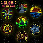 Wakestar Kids Wood Painting Kit-Glow in The Dark-Easter Basket Stuffers-Arts & Crafts Gifts for Boys Girls Ages 6-12,Creative Party Crafts Activity for Birthday Christmas