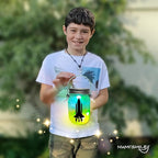 Make Your Own Space Night Light & DIY Robotic Kit Best Present for Boys Ages 6 7 8 9 10 11 12 Years Old, Kids STEM Projects, Arts and Crafts for Boys & Girls, Experiment Kit Gifts Ideas