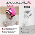 Mambobaby Baby Head Protector Baby Helmet for Crawling Walking,Safety Helmet,Extra-Thick Deep Forehead Padding, Ultra-Light, Breathable, Toddler Helmet 6-24 Months-Shark