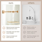 Wooden Crib Mobile Arm | Baby Mobile Hanger | Wooden Mount Wall Holder | Nursery Decor for Sturdy Mobile for Newborn Boys and Girls