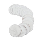 wegreeco Nursing Breast Pads (14 Pack) + Laundry Bag & Travel Storage Bag, 4.7 inch - Washable & Reusable Breastfeeding Nursing Pads (Mild, Large, Contoured Shape)