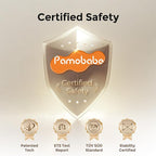 Pamo Babe Pack and Play 1-Second Setup 4-in-1 Portable Crib for Baby with Bassinet, Mosquito Net, Changing Table & Toy Arch