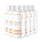 ATTITUDE Bubble Bath, EWG Verified, Plant and Mineral-Based, Dermatologically Tested, Vegan Body Care Products, Orange Blossom & Eucalyptus, 16 Fl Oz (Pack of 6)