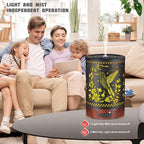 Metal Essential Oils Diffuser 150ML Aromatherapy Diffuser Cool Mist Humidifier with 7 Colors Lights Waterless Auto Off Air Diffusers as Gifts for Moms Women Girls (E-Hummingbird)