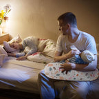 Little Grape Land Nursing Pillow, Breast Feeding Pillows for Mom, Forest Friends Soft Cover with Breathable Filling, Feeding Support Pillow for 0-12 Months, Multifunctional Support Cushion for Travel