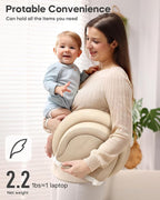 Baby Changing Pad with Waterproof & Wipe-Clean, Non-Slip Foldable PU Diaper Changing Pad, Adjustable Safety Belt, Changing Pad for Dresser, Changing Table,30"X19",Yellow