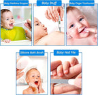 Baby Healthcare and Grooming Kit, Portable Baby Safety Care Set, Baby Essentials kit for Newborn (Grey White 20 in 1)