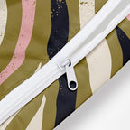 Wet Bag, Wet Dry Bag, Wet Bag for Swimsuit, Travel, Beach, Pool, Diapers, Dirty Yoga Gym Clothes, Makeup Bag, Waterproof Tropical Palm Leaves Decor Jungle Palm Leaf Favors