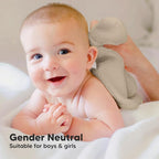 6-Pack Baby Washcloths - Soft Absorbent Viscose from Bamboo Wash Cloths for Babies, Kids, Toddlers, Infant, Newborn Bath Towels, Gentle on Sensitive Skin, 10x10 Reusable Face Towels(Earth Brown)