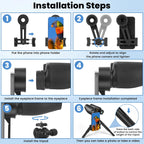 25x30 Professional Large Eyepiece Binoculars for Adults - Complete Kit with Phone Adapter, Tripod Adapter, Waterproof and Compact for Outdoor Adventures