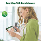 LeapFrog Color Night Vision Video Baby Monitor with 7" HD 720p Display, 360° Pan & Tilt, 8X Zoom, Night Light, Humidity & Temperature Sensor, Up to 1000ft Long Range, Secure Transmission: LF920HD