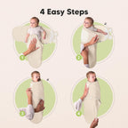 Baby Swaddle Sleep Sacks with Zipper - 3-Pack Swaddles for Newborns 0-3 Months, Infant, Baby Girls, Boys, Soft & Durable Newborn Sleep Sack, Easy Diaper Change Swaddling Blanket (Bumble Bear)