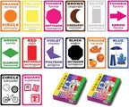 Creanoso US Schools and Learning Flash Cards Series (2-Deck)