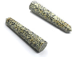 Amazing Gemstone Dalmatian Jasper Crystal Towers - Natural Healing Crystal Point Obelisk for Reiki Healing and Crystal Grid (3 Inch)