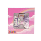 Birthday Hair Bow for Baby Girls 1 2 3 4 5 6 Years Sprinkle Decorations Party Hair Accessories Headband for First 1st Birthday Purple Rose