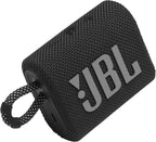 JBL Go 3 - Portable Mini Bluetooth Speaker, big audio and punchy bass, IP67 waterproof and dustproof, 5 hours of playtime, speaker for home, outdoor and travel (Black)