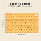 Organic Burp Cloths Baby Boy, Girl - 6-Pack Large Cotton Burping Cloths for Babies, Spit Up Rags, Super Absorbent, Ultra Soft Newborn Rag, Gender Neutral, Machine Washable, Durable(Countryside)