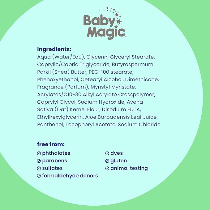 Baby Magic Creamy Whipped Butter Vanilla Oat, 8.4 oz