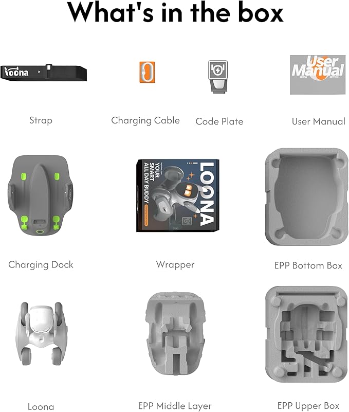 Robot Pet Dog ChatGPT-4o Smart AI-Powered Companion Voice & Gesture Control, Real-Time Interaction Robotics Toys for Kids, Home Monitoring - Includes Charging Dock