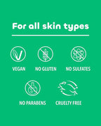 Seaweed Bath Co. Detox Body Wash - Rosemary Mint | Hydrating Foaming Cleanser with Refreshing Natural Ingredients | Vegan, Paraben and Sulfate Free Shower Gel for Women and Men | 12 oz (Pack of 2)