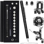 Magnetic Fidget Pen Toys - Multifunctional Writing Novel Pen for Friends, Kids, Boys, Girls, Teens 8+, Office Teacher Birthday Party Gifts, Stress & Anxiety Relief(Black)