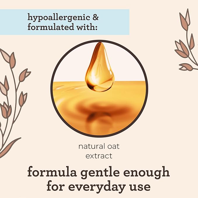 Aveeno Baby Daily Care Gift Set with Oat Extract & Prebiotic Oat, Contains Daily Moisturizing Body Lotion & Gentle 2-in-1 Baby Bath Wash & Shampoo, Hypoallergenic & Paraben-Free, Two Pack