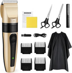 Hair Clipper Trimmer Set JVXYUIEH Beard Trimmer Men's Cordless Hair Clippers Suitable for Men, Women, and Children
