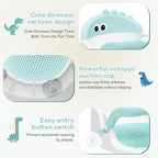 Baby Bath Seat for Babies 6 Months & Up Sitting Up, Non-Slip Baby Bath Chair with Suction Cup, Safe and Comfortable Portable Infant Bath Seat for Bathroom, Bathtub Tub, Easy to Clean (Green)