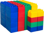 Big Blocks for Kids Ages 4-8 — Indoor & Outdoor Blocks for Kids Games — Large Building Blocks (48 pc) Learner Set