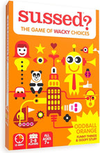 SUSSED The Wacky ‘What Would You Do’ Travel Card Game - Social Fun for Kids and Teens - Easy Game for Families & Road Trips - Ages 7+ - Orange Pack
