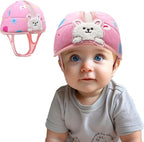 Baby Helmet for Crawing Walking,Soft Infant Safety Helmet,Baby Helmet 1-2 Years for Anti-Fall Head Protector,Adjustable, Breathable