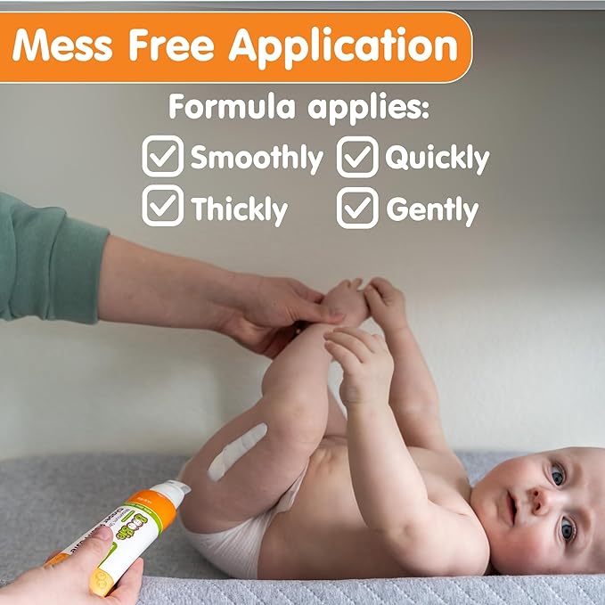 Boogie Diaper Rash Paste, Maximum Strength 40% Zinc Oxide, Mess-Free Applicator, Soothes Baby Bum, Diaper Bag Essential, 4oz (Pack of 3)