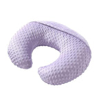 Nursing Pillow and Positioner for Breastfeeding, Ultra Soft Baby Breastfeeding Pillows for More Support for Mom and Baby, with Premium Removable Cover (Orchid Petal)