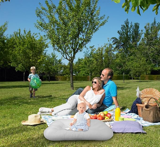 Baby Lounger for Newborn 0-18 Months, Bionic Design Infant Floor Seats & Loungers for Home and Travel, Soft Organic Cotton Baby Lounger, Newborn Babies Shower Gifts