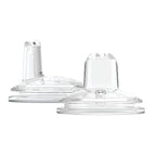 Dr. Brown's Natural Flow Anti-Colic Options+ Wide-Neck Baby Bottles, 9 oz/270 mL, with Level 1 Slow Flow Nipple, 6 Pack with 2 Bonus Level 2 Nipples & 2 Sippy Spouts