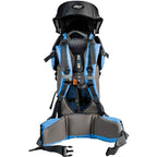 ClevrPlus Canyonero Camping Baby Backpack Hiking Kid Toddler Child Carrier with Stand and Sun Shade Visor, Blue