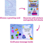 Skillmatics Foil Fun - Card Making Set, No Mess Art for Kids, Craft Kits & Supplies, DIY Creative Activity, Gifts for Girls & Boys Ages 4, 5, 6, 7, 8, 9