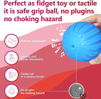 Montessori Toys for Babies 3 Months+, Baby Balls 3 to 12 Month for Babies & Toddlers 3M+, Textured Multi Ball Set Colorful & Soft Squeezy Sensory Toys. Stress Relief Balls for Infant (4 Pack)