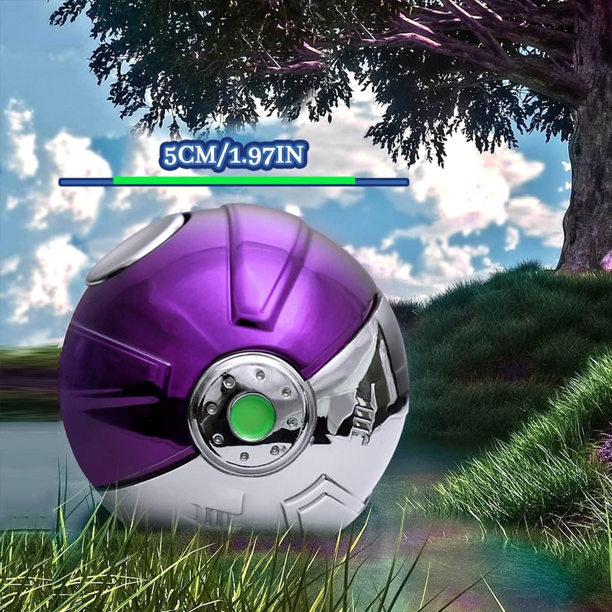 Cool Stress Ball Fidget Spinner Toys Metal, Ball Finger Hand Spinner Gifts for Kids Adults, Sensory Fingertip Gyro Toys Spinning for Anti Anxiety Stress Relief, Desk Toys for School Office