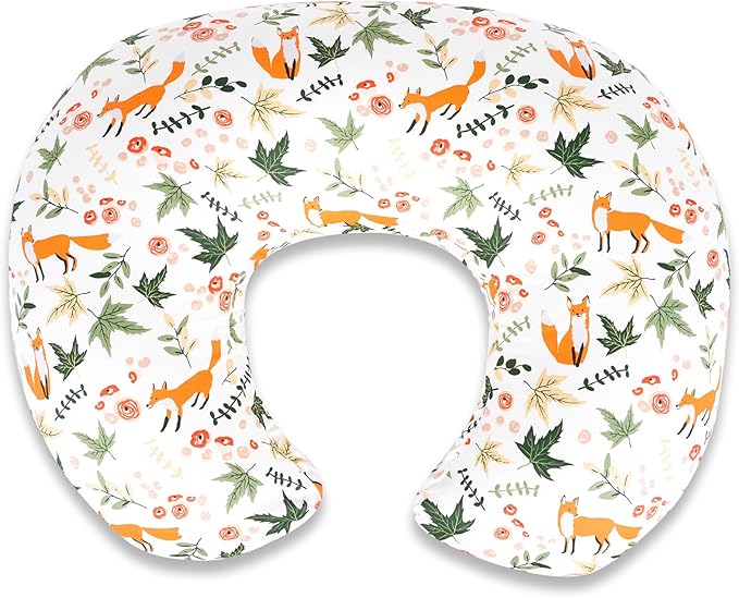 Nursing Pillow & Breastfeeding Pillow – Ergonomic C-Shape for Breastfeeding & Bottle Feeding, Standard Size Breathable with Washable Cover, Hypoallergenic,Tummy Time & Sitting Support ( 0-18Months)