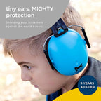 BANZ Kidz Earmuffs 2 Years & Older - Loud Noise Cancelling Kids Headphones & Toddler Ear Muffs, Size Adjustable