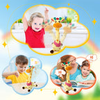 Dancing Giraffe Musical Toys Recording and Repeating Plush Baby Toys 6 to 12 Months Toys, Singing Talking Giraffe Baby Developmental Toy,Valentines Day Decor/Gift for Friend