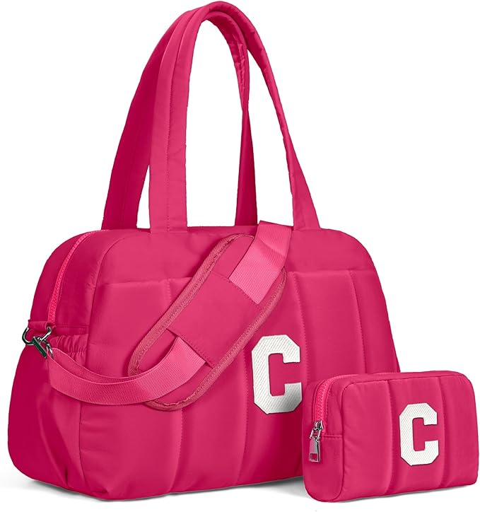 Dance Bag, Kid Weekender Bags，Teen Girl Gifts Trendy Stuff-Girl Overnight Bag with Wet Pocket，Lightweight Travel Tote Personalized Cheer Bags with Makeup Pouch