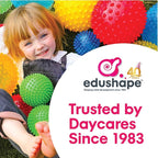 Edushape First Birthday Gift Set - Baby Musical Instruments & Toddler Music Set - Music Toys Baby Gift – Includes Hand Drum, Rain Stick, Shakers, Bell - Interactive Toddler Music Toys for Toddlers 1-3